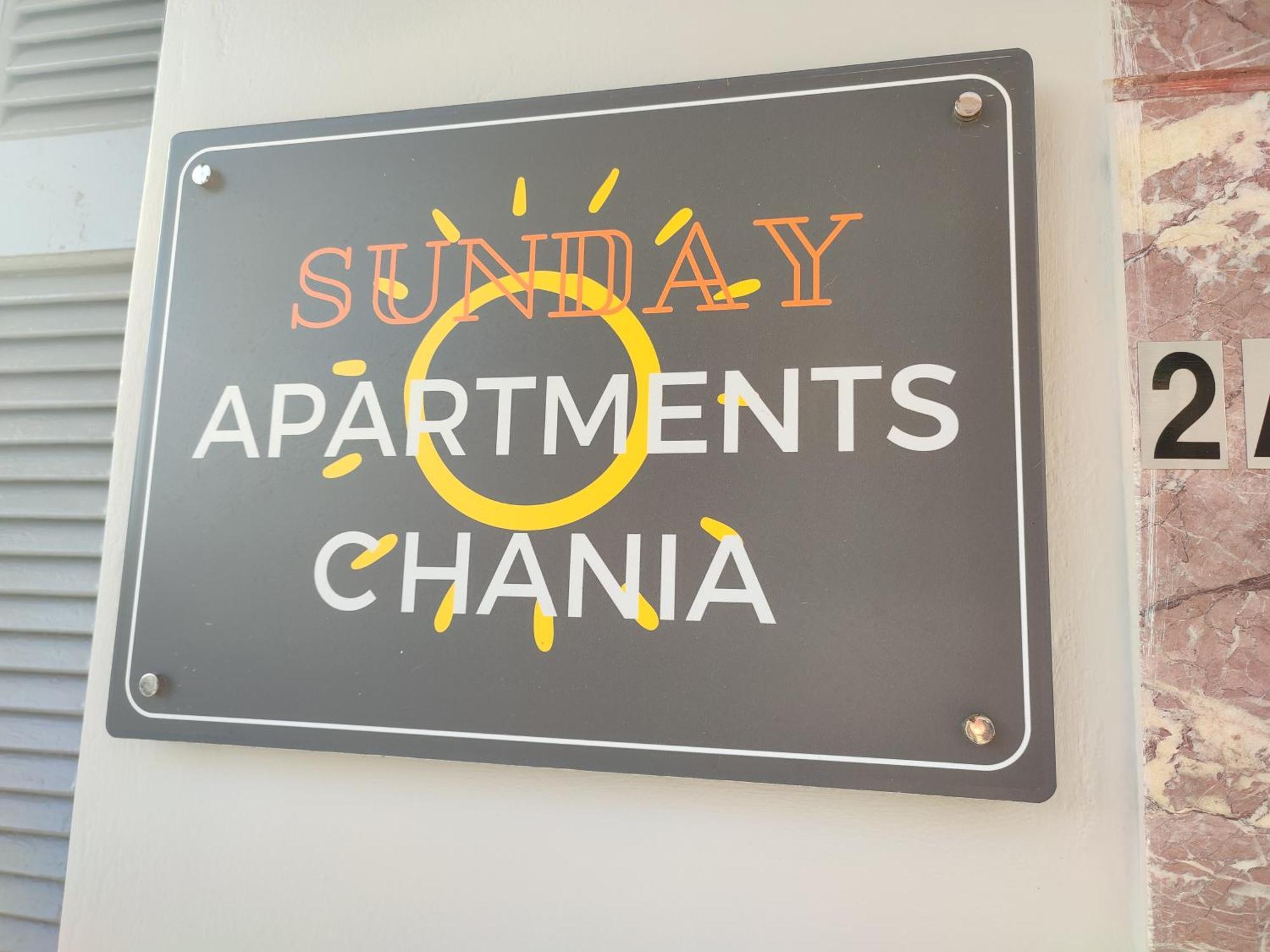 Sunday Apartment Chania 2B ภายนอก รูปภาพ